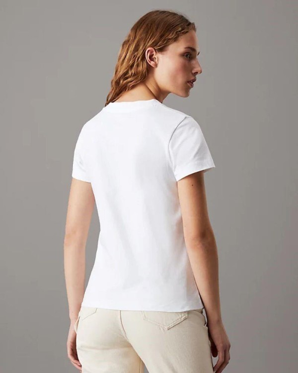 CALVIN KLEIN T-shirts Manga curta Mulher Branco J20J223563