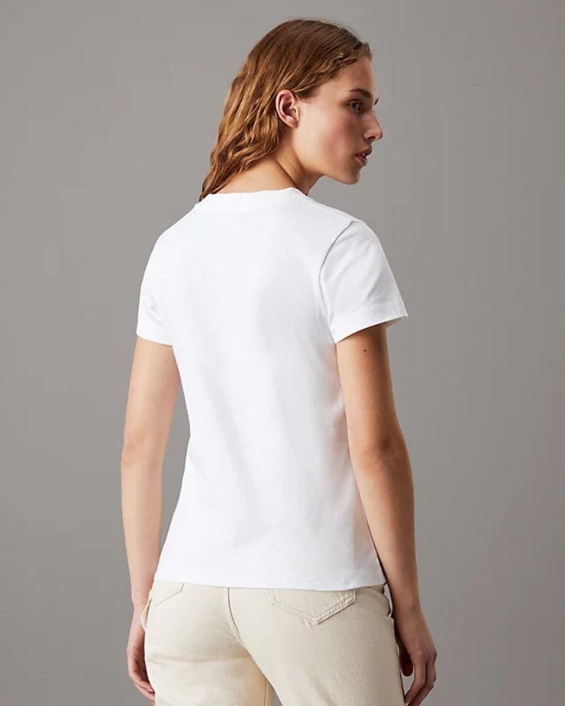 CALVIN KLEIN T-shirts Manga curta Mulher Branco J20J223563