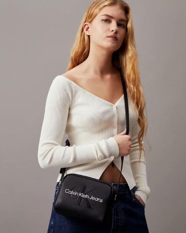 CALVIN KLEIN Bolsas Bandoleiras Mulher Preto K60K612220
