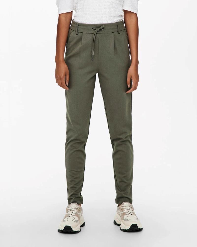 ONLY Pantalones Largos Mujer Verde *15115847