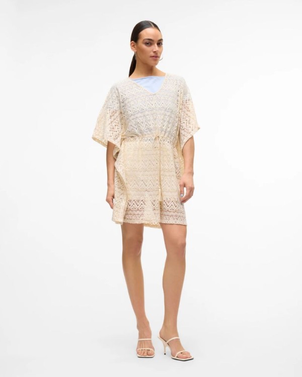 Vestidos Mulher VERO MODA Bege 10304464 MAYA