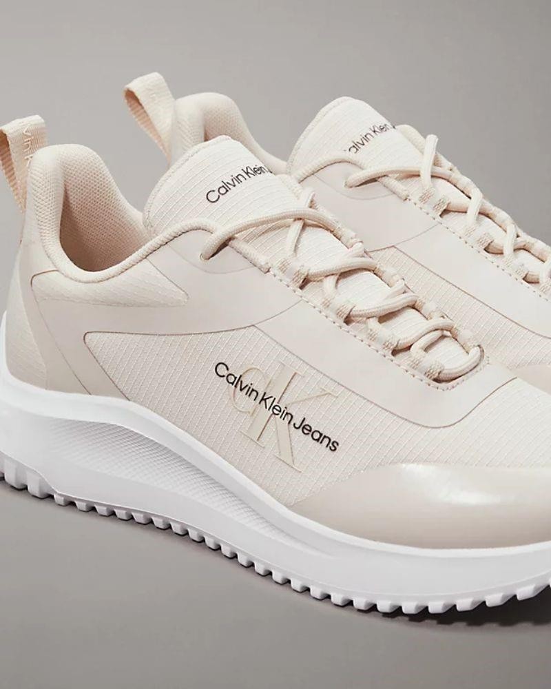CALVIN KLEIN Zapatillas Bajas Mujer Beige YW0YW01442