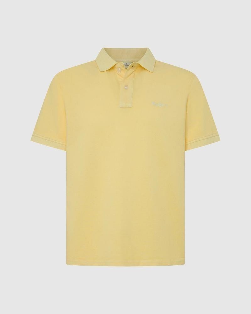 PEPE JEANS Camisolas Manga curta Polos Homem Amarelo PM542099 NEW OLIVER GD