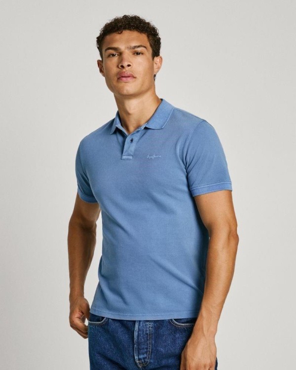 PEPE JEANS Camisolas Manga curta Polos Homem Azul PM542099 NEW OLIVER GD