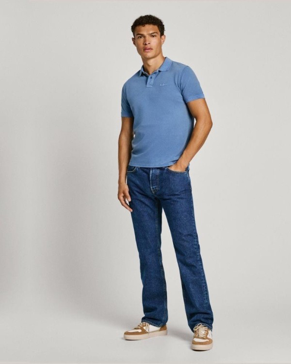 PEPE JEANS Camisolas Manga curta Polos Homem Azul PM542099 NEW OLIVER GD