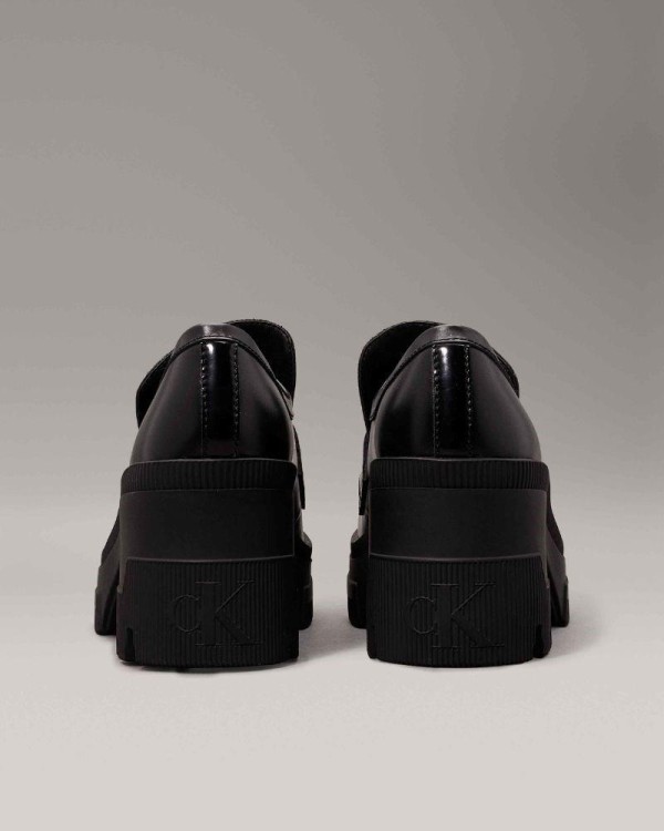 CALVIN KLEIN Zapatos Mocasines Mujer Negro YW0YW01494