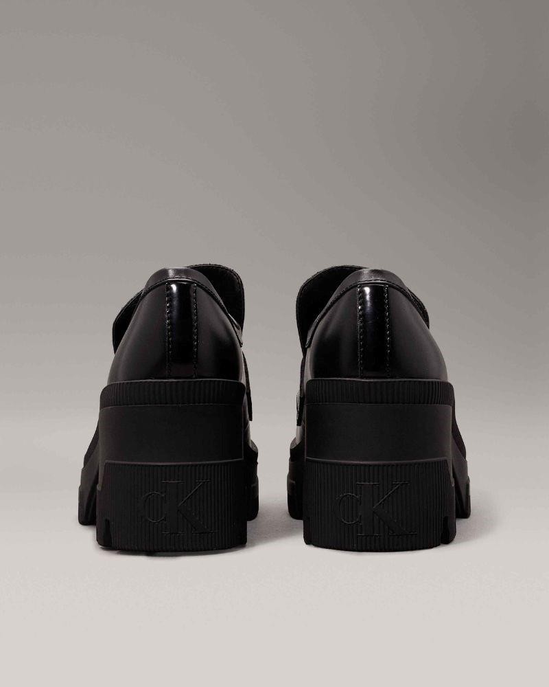 CALVIN KLEIN Zapatos Mocasines Mujer Negro YW0YW01494