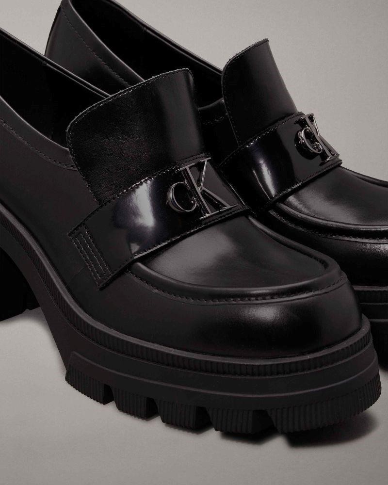 CALVIN KLEIN Zapatos Mocasines Mujer Negro YW0YW01494