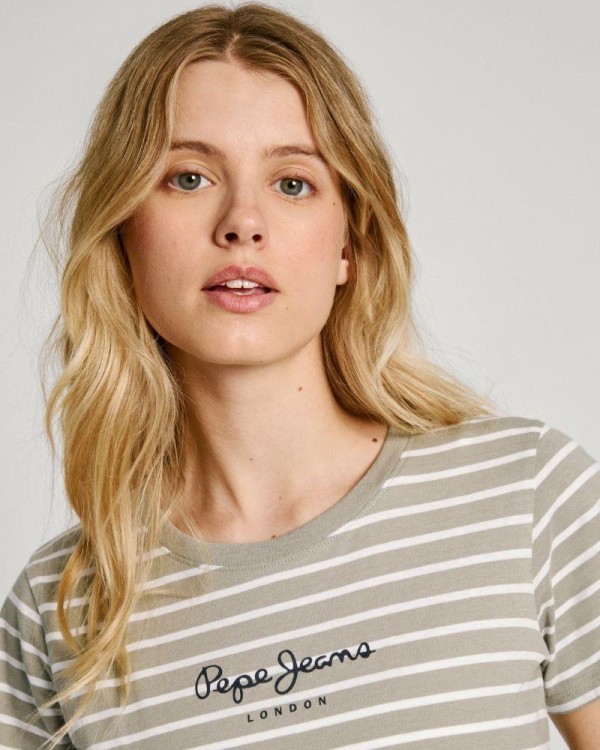 PEPE JEANS Camisetas Manga corta Mujer Verde PL505876 ELBA