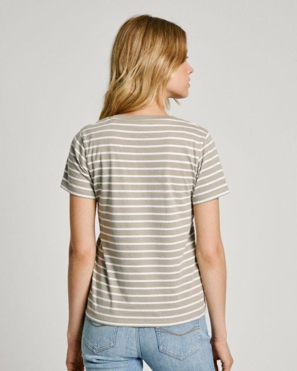 PEPE JEANS T-shirts Manga curta Mulher Verde PL505876 ELBA