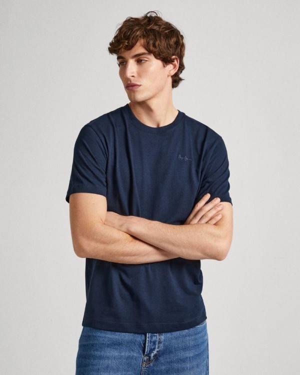 PEPE JEANS Camisetas Manga corta Hombre Azul PM509206 CONNOR