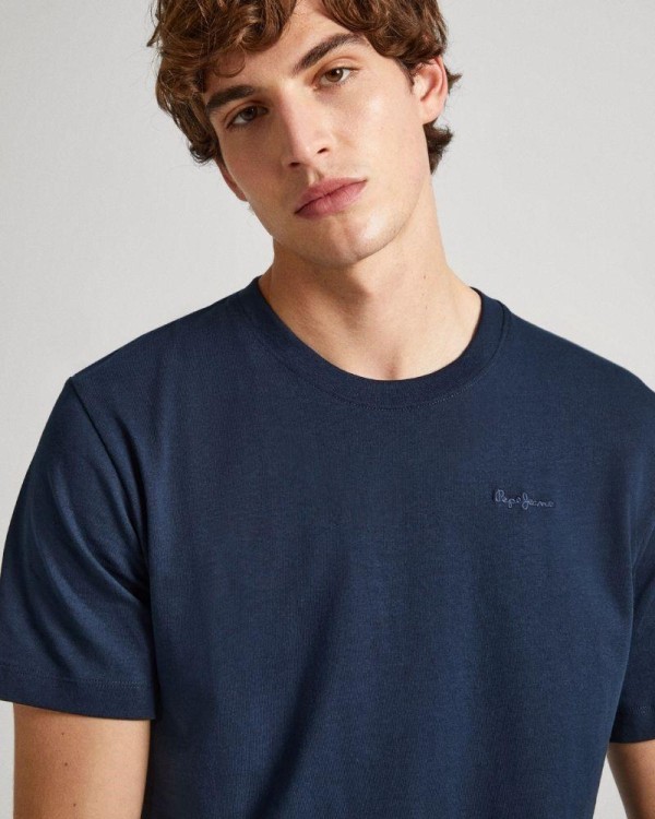 PEPE JEANS Camisetas Manga corta Hombre Azul PM509206 CONNOR