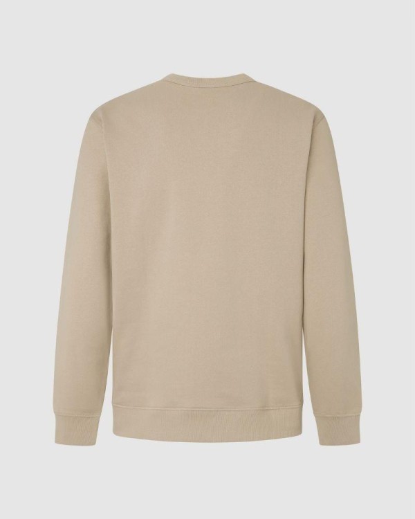 PEPE JEANS Sweatshirts Manga comprida Homem Bege PM582715 NEW JOE CREW