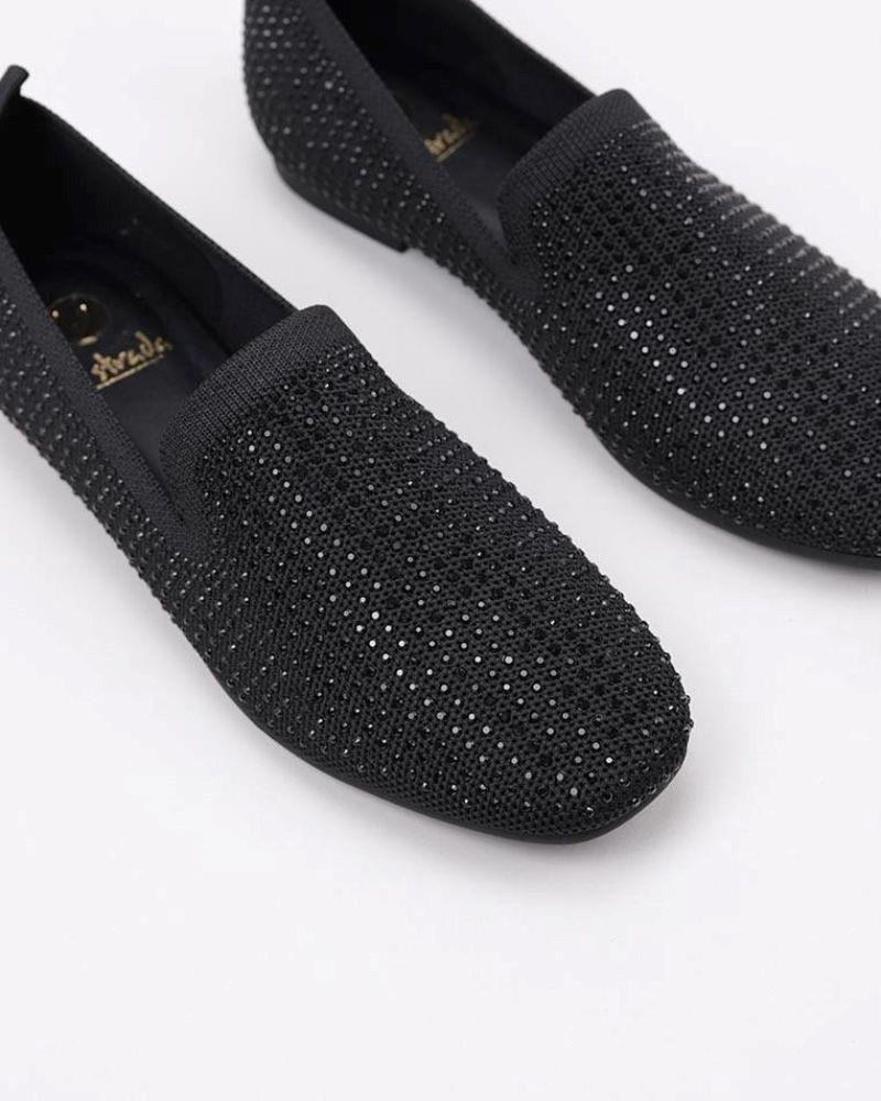 LA STRADA Zapatos Mocasines Mujer Negro 2021004