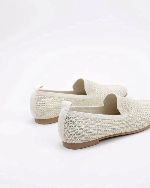 LA STRADA Zapatos Mocasines Mujer Beige 2021004