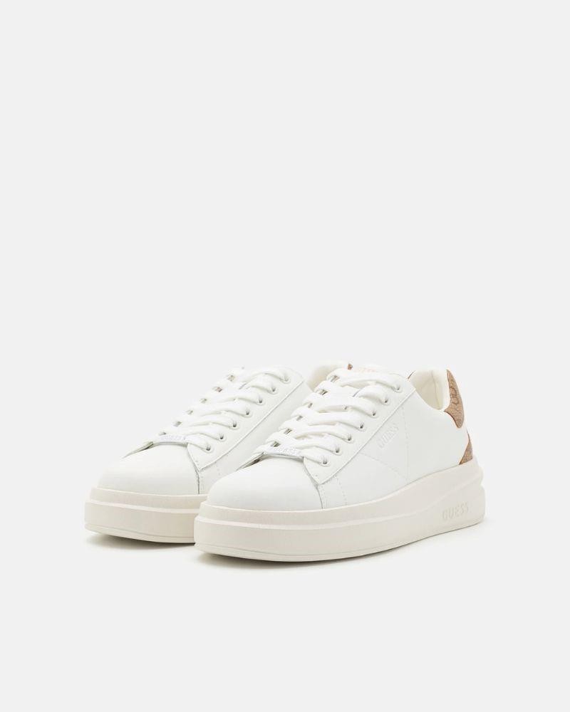 Zapatillas Mujer Guess Elbina Blancas Casual Black Friday