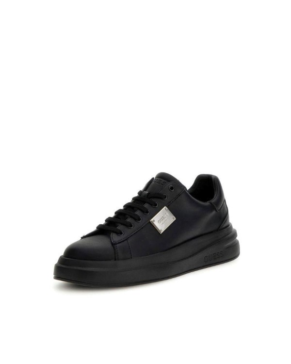 GUESS Zapatillas Bajas Hombre Negro ELBA FMFELB ELE12
