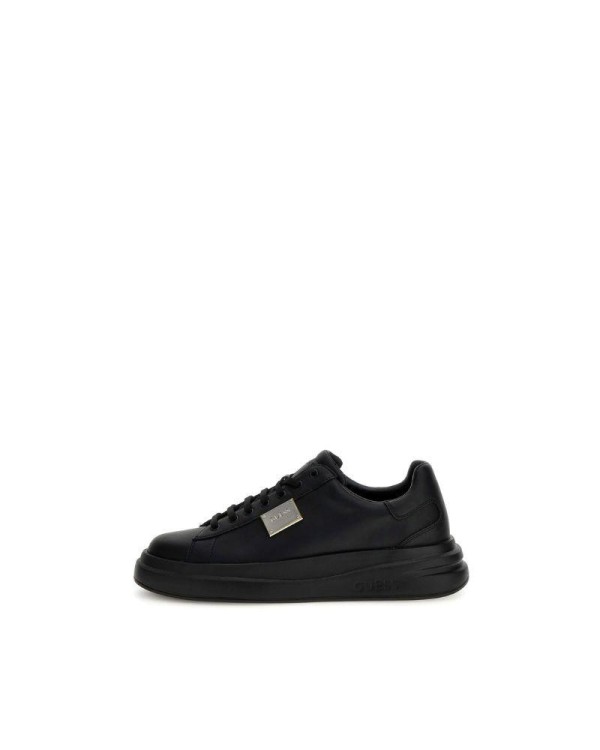 GUESS Zapatillas Bajas Hombre Negro ELBA FMFELB ELE12