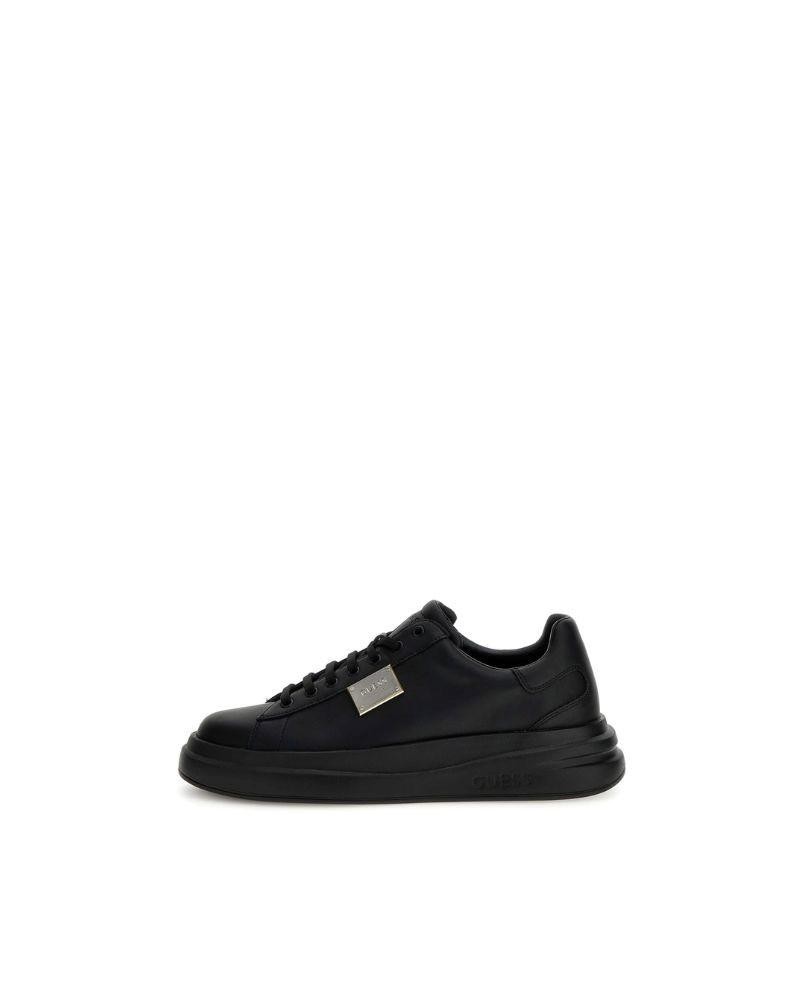 GUESS Zapatillas Bajas Hombre Negro ELBA FMFELB ELE12