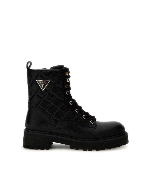 Botas militares Guess femininas pretas