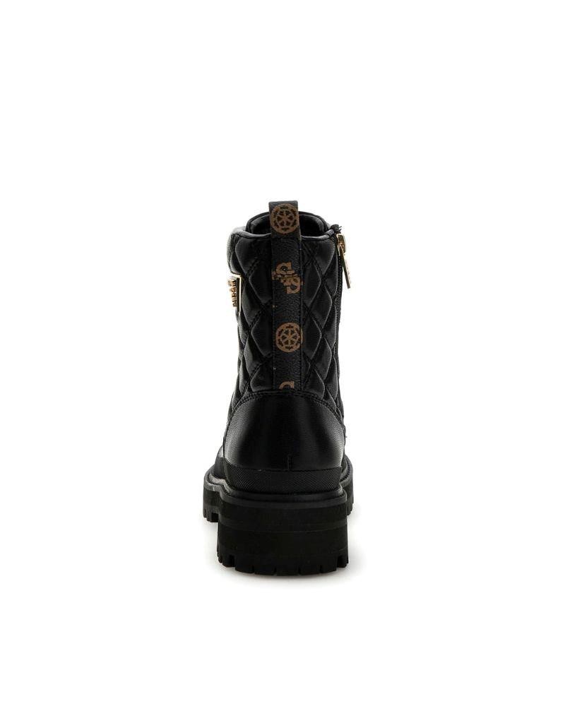 Botas militares Guess femininas pretas