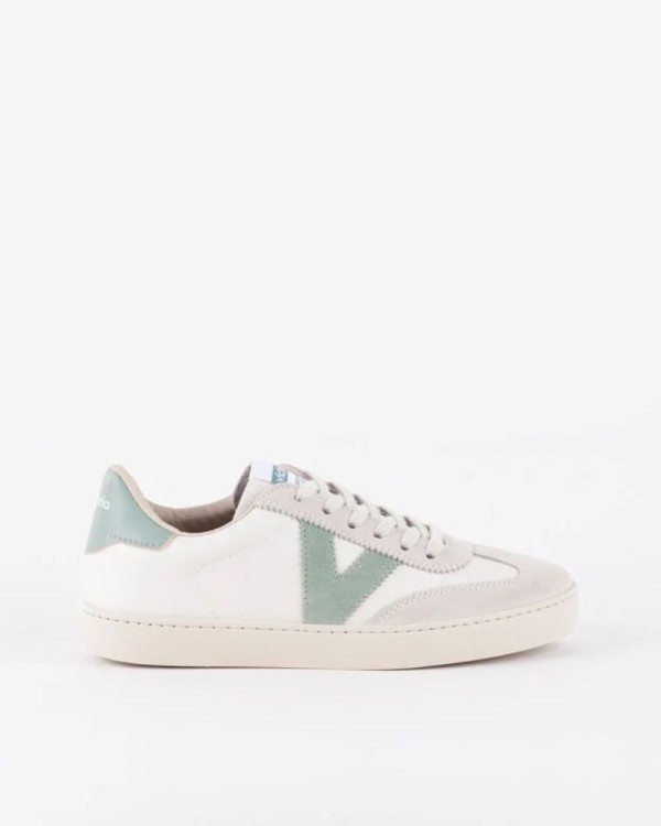 Sapatilhas brancas mulher Victoria design moderno