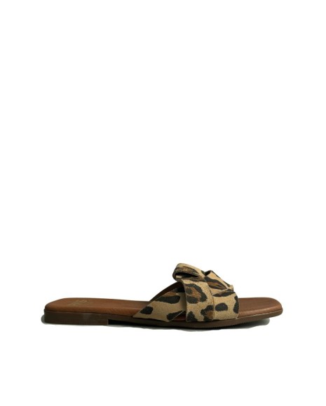  Sandalias Abiertas Mujer RKS Animal Print 5540