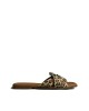  Sandalias Abiertas Mujer RKS Animal Print 5540