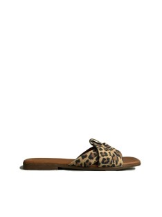  Sandalias Abiertas Mujer RKS Animal Print 5540