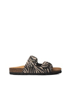Sandálias Abertas Mulher RKS Animal Print 11096
