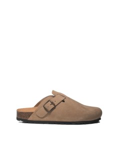 Sandalias planas RKS taupe para mujer, elegantes y versátiles