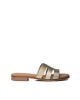  Sandalias Abiertas Mujer RKS Oro 3076