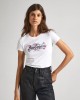 PEPE JEANS Camisetas Manga corta Mujer Blanco PL505834 KORINA