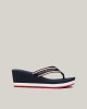 TOMMY HILFIGER Sandalias Chancletas Mujer Azul FW0FW08012