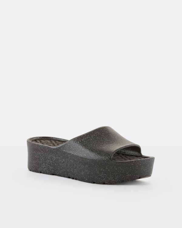  Sandalias Chancletas Mujer Lemon Jelly Negro FIORELLA