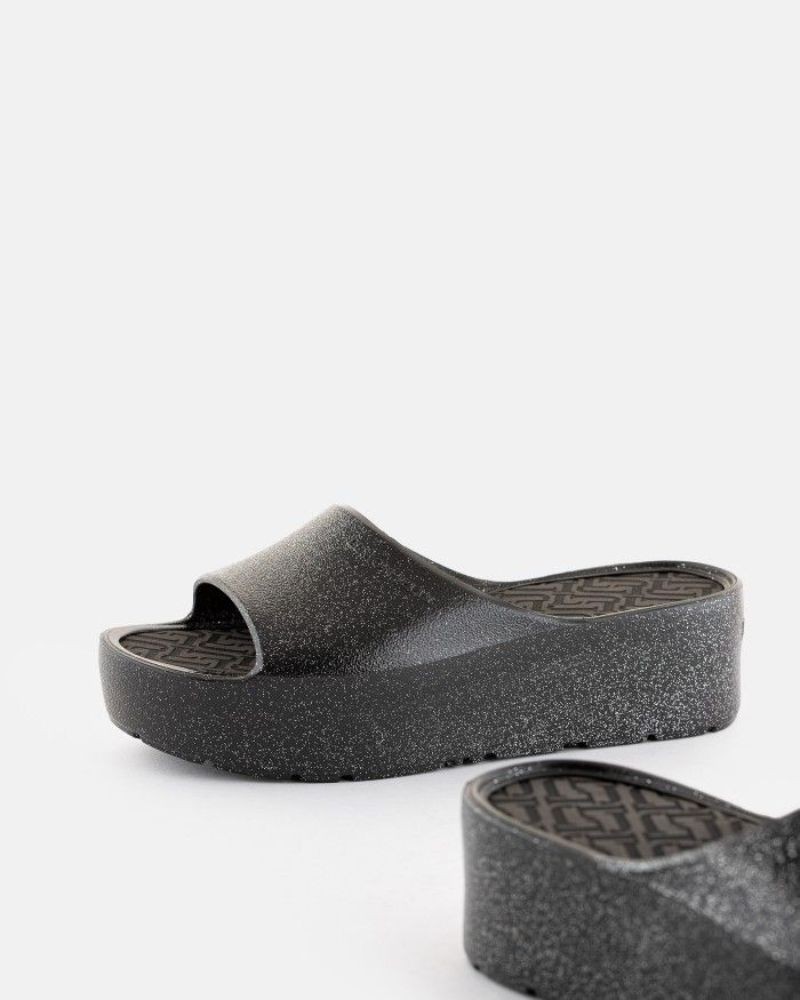  Sandalias Chancletas Mujer Lemon Jelly Negro FIORELLA