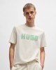 HUGO Camisetas Manga corta Hombre Blanco 50516624 DAQERIO