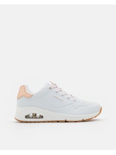 Sapatilhas Baixas Mulher SKECHERS Branco 155196 UNO