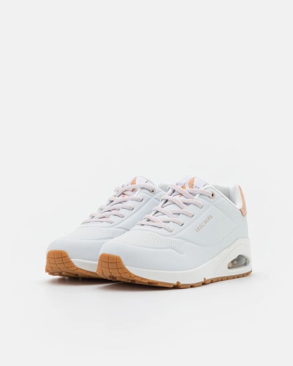 Sapatilhas Baixas Mulher SKECHERS Branco 155196 UNO