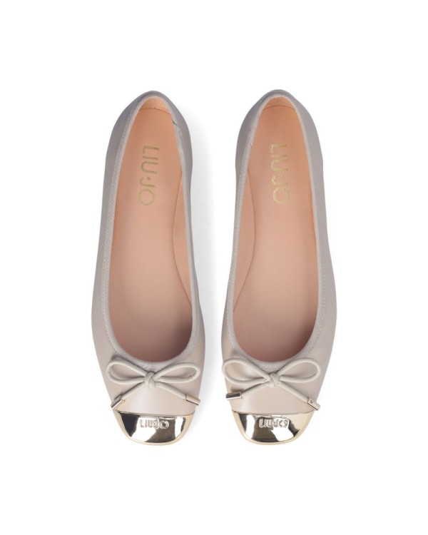 LIUJO Zapatos Bailarinas Mujer Beige SF4089 PX460S3191 DAFNE 01