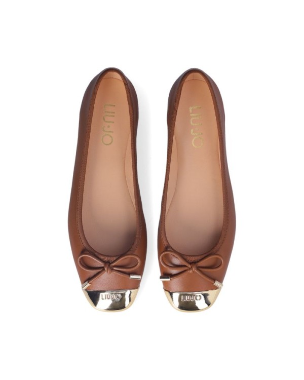 LIUJO Zapatos Bailarinas Mujer Marrón SF4089 PX460S1804 DAFNE 01