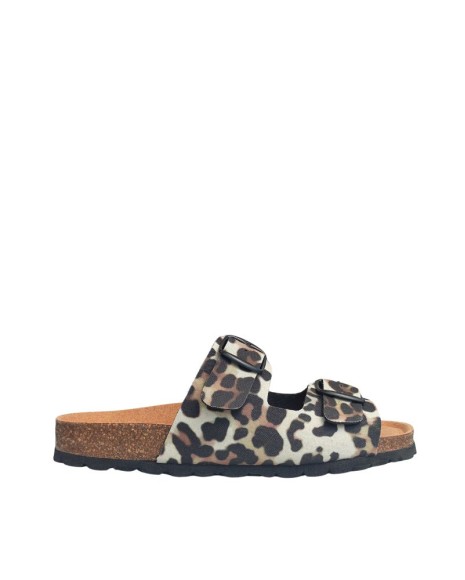  Sandalias Abiertas Mujer RKS Animal Print 11096