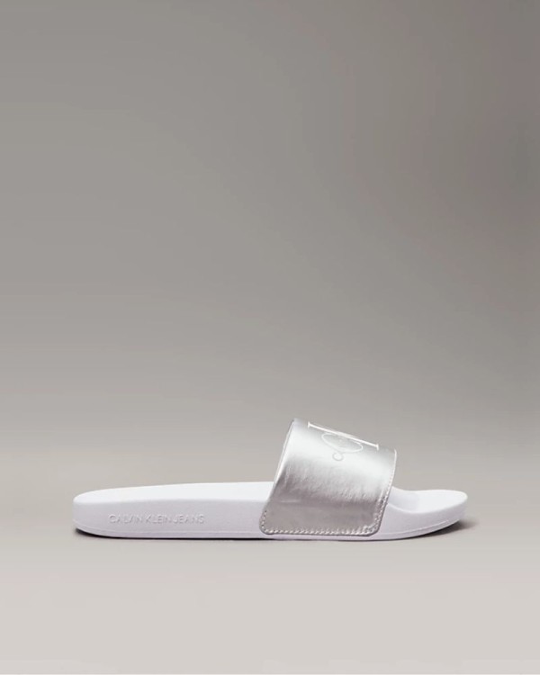 CALVIN KLEIN Sandálias Chinelos Mulher Branco YW0YW01243