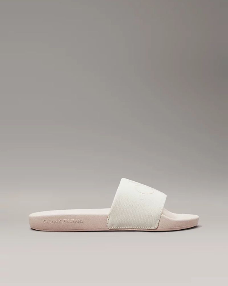 CALVIN KLEIN Sandálias Chinelos Mulher Branco YW0YW00103