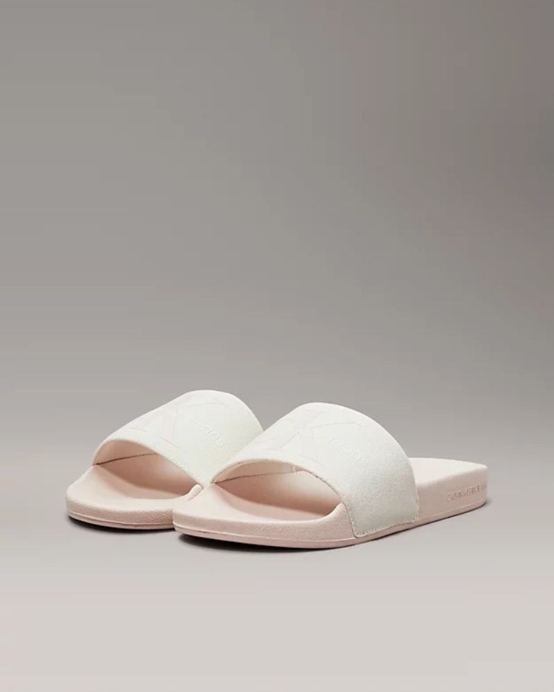 CALVIN KLEIN Sandálias Chinelos Mulher Branco YW0YW00103