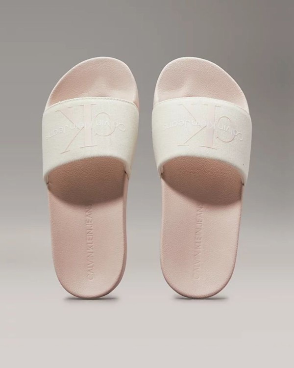 CALVIN KLEIN Sandálias Chinelos Mulher Branco YW0YW00103