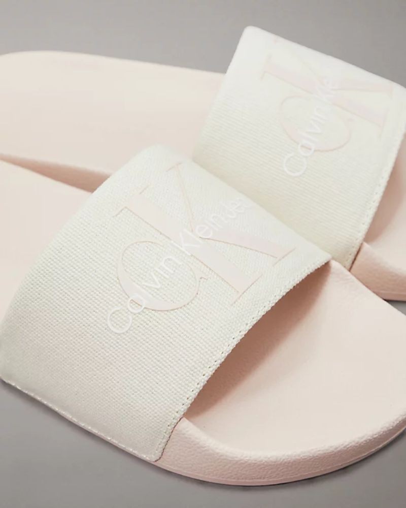 CALVIN KLEIN Sandálias Chinelos Mulher Branco YW0YW00103