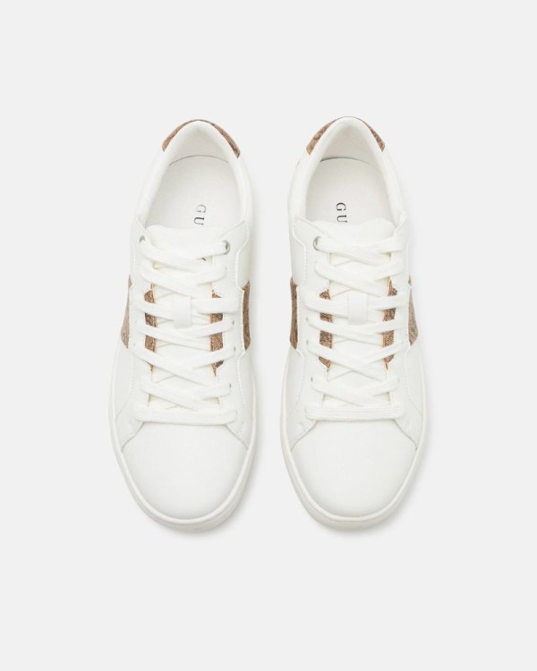 GUESS Zapatillas Bajas Hombre Blanco TODI 4G FMTTOG ELL12