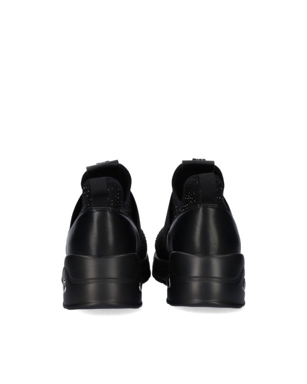 Sapatos casuais femininos Exe preto