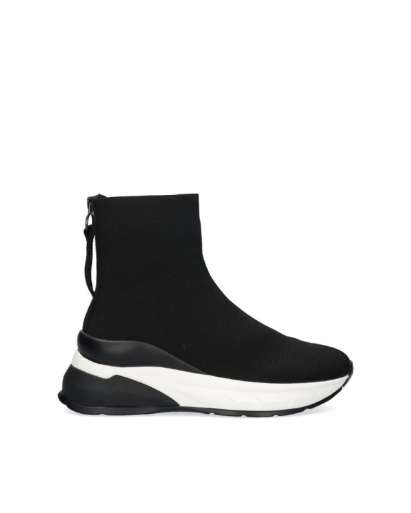Ténis altos femininos preto Exe
